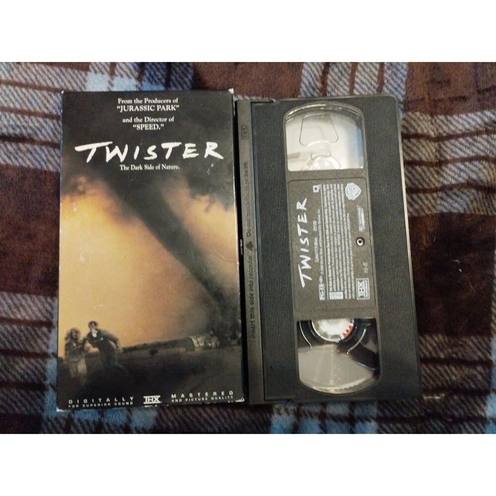 Twister (VHS, 1996) Tested Helen Hunt Bill Paxton Phillip Seymour Hoffman